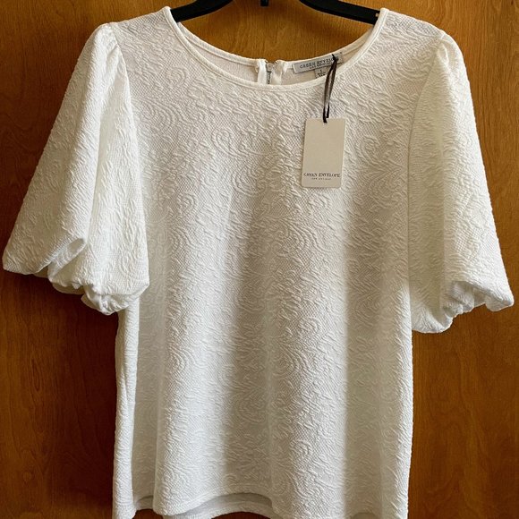 New! Green Envelope Summer Blouse - Picture 1 of 5